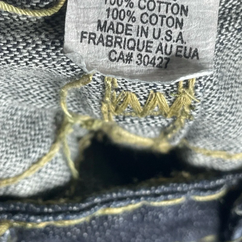 True Religion Women's Joey Big T Jeans Vera Cruz Dark Wash  Size 26 READ - Picture 7 of 11